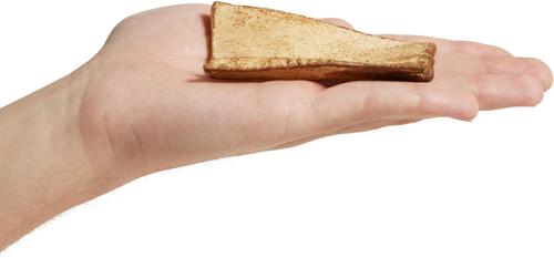 DogLicious Peanut Butter Chips Rawhide Dog Treats, 1-lb bag