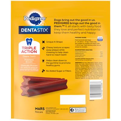 Dentastix Bacon Flavor Dental Treats for Toy & Small Dogs, 9.6-oz pouch, 40 count