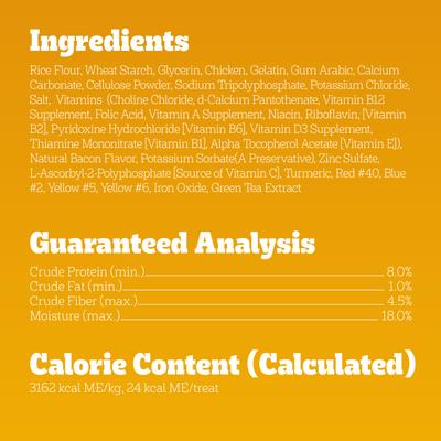 Dentastix Bacon Flavor Dental Treats for Toy & Small Dogs, 9.6-oz pouch, 40 count