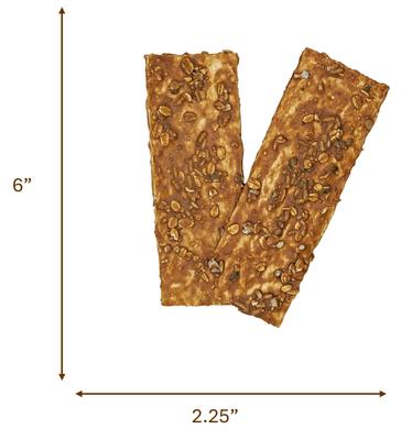 Nothin' To Hide Flip Chips Granola Flavor Dog Chews, 8 count