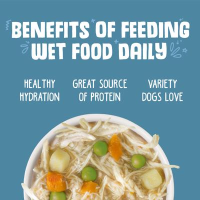 Grandma's Chicken Soup with Chicken & Veggies Grain-Free Canned Dog Food, 5.5-oz, case of 24