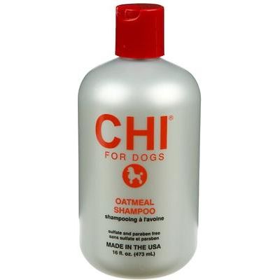 Champú de avena para perros, botella de 16 onzas líquidas