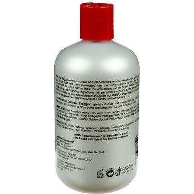 Champú de avena para perros, botella de 16 onzas líquidas