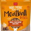 Wag More Bark Less Meatball Bites BBQ Chicken Recipe Grain-Free Dog Treats, 14-oz bag