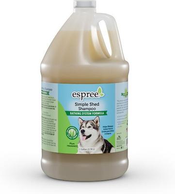 Champú y acondicionador Simple Shed Dog, 1 galón