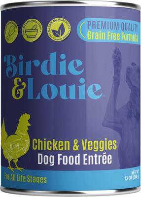 Chicken & Veggies Flavored Pate Canned Dog Food, 13-oz, case of 12