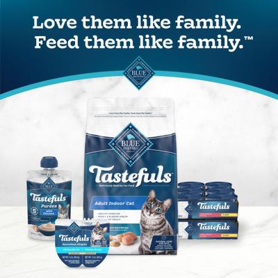 Tastefuls Salmon Entrée in Gravy Flaked Wet Cat Food, 3-oz can, case of 24