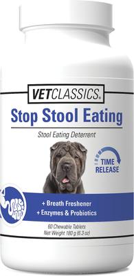 Comprimidos masticables para perros que dejan de comer heces, 60 comprimidos