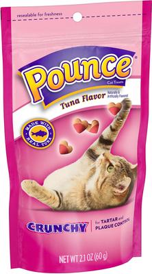 Crunchy Tuna Flavor Cat Treats, 2.1-oz bag, pack of 6