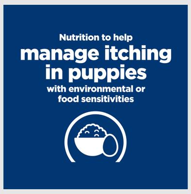 Derm Complete Puppy Environmental/Food Sensitivities Rice & Egg Recipe Dry Dog Food, 14.3-lb bag