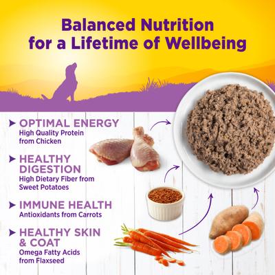 Complete Health Senior Formula Natural Canned Dog Food, 12.5-oz, case of 12