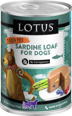 Sardine Loaf Grain-Free Canned Dog Food, 12.5-oz, case of 12