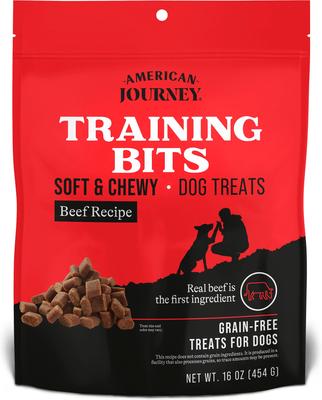 Salmon Recipe Grain-Free Soft & Chewy Training Bits Dog Treats, 4-oz bag