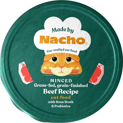 Bundle: Made by Nacho Beef Recipe with Bone Broth + Minced Chicken Recipe with Bone Broth Wet Cat Food