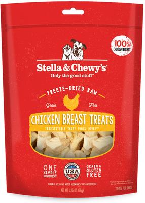 Bundle: Stella & Chewy's Wild Weenies Bac'n Me Crazy + Chicken Breast Freeze-Dried Dog Treats