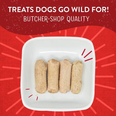 Bundle: Stella & Chewy's Wild Weenies Bac'n Me Crazy + Chicken Breast Freeze-Dried Dog Treats