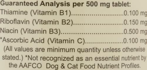 Brewers Dried Yeast Skin & Coat Supplement Tablets for Dogs & Cats, 100 count