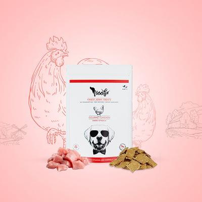 Woofur Gourmet Chicken Air-Dried All Natural Grain-Free Jerky Dog Training Treat, 1.76-oz bag