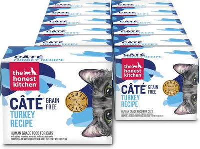 Cate Grain-Free Turkey Pate Wet Cat Food, 2.8-oz, case of 12