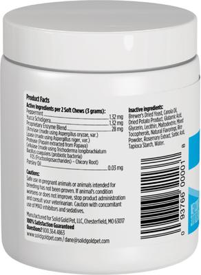 Stop Eating Poop + Breath Aid Soft Chews Grain-Free Supplements for Dogs, 60 count