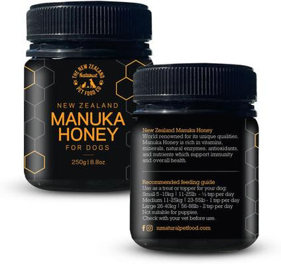 Woof Manuka Honey Dog Treat, 8.8-oz bag