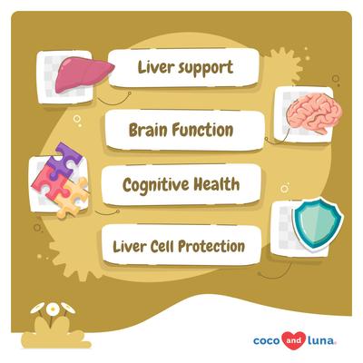 Coco and Luna SAMe & Silybin Soft Chew Liver Supplement for Dogs, 90 count