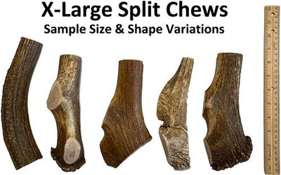 Elk Antlers X-Large Split Dog Chew Treat