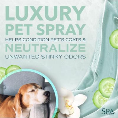 Spa Fresh Dog Cologne Spray, Luxurious Oatmeal & Cucumber Scent, 8-fl oz bottle