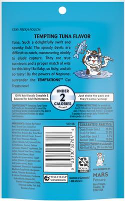 Classic Tempting Tuna Flavor Soft & Crunchy Cat Treats, 3-oz bag