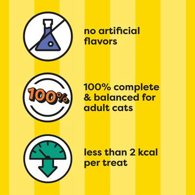 Classic Tempting Tuna Flavor Soft & Crunchy Cat Treats, 3-oz bag