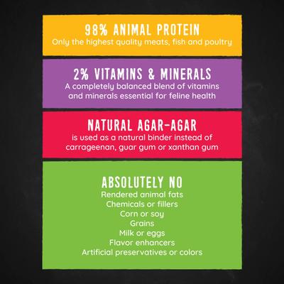 98% Chicken & Liver Grain-Free Canned Cat Food, 5.5-oz, case of 24