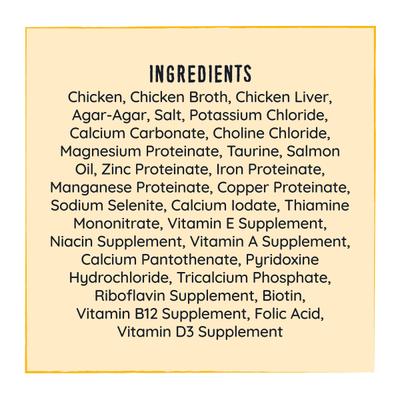 98% Chicken & Liver Grain-Free Canned Cat Food, 5.5-oz, case of 24