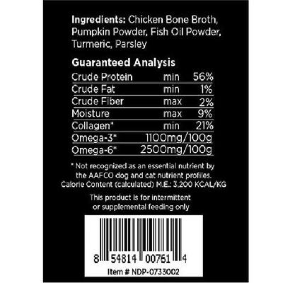 Original Blend Chicken Bone Broth Dry Dog & Cat Food Topping, 16-oz jar