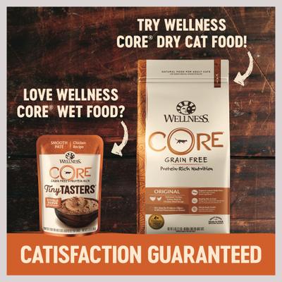 CORE Tiny Tasters Duck Pate Grain-Free Cat Food Pouches, 1.75-oz, pack of 12