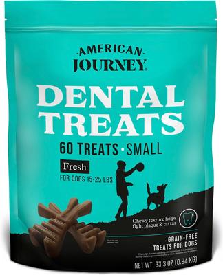 Grain-Free Small Dental Dog Treats Mint Flavor, 120 count