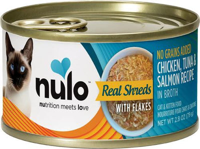 Chicken & Salmon Flaked Canned Wet Cat Food, 2.8-oz can, case of 12