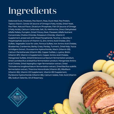 Basics Skin & Stomach Care Grain-Free Formula Duck & Potato Recipe Adult Dry Dog Food, 22-lb bag