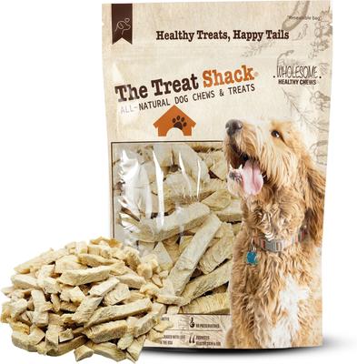 100% Real Chicken Breast Freeze-Dried Dog Treats, 1-lb bag