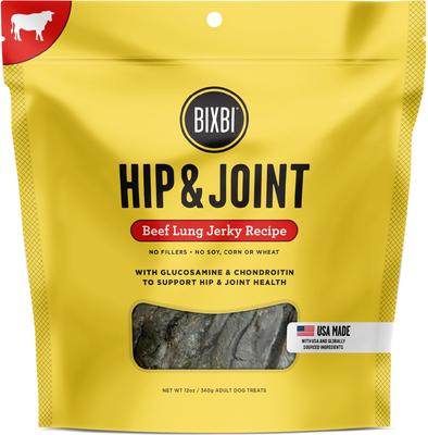 Hip & Joint Salmon Jerky Grain-Free Dog Treats, 10-oz bag