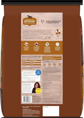 Bundle: Rachael Ray Nutrish Real Turkey, Brown Rice & Venison Recipe Dry Food + Savory Roasters Roasted Chicken Recipe Dog Treats