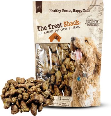 Single Ingredient Chicken Hearts Freeze-Dried Dog & Cat Treats, 4-oz bag