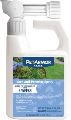 Home Yard & Premise Flea & Tick Spray Treatment, 32-fl oz bottle