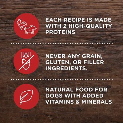 PEAK Grain-Free Adventure Variety Pack Wet Dog Food, 3.5-oz tray, bundle of 18
