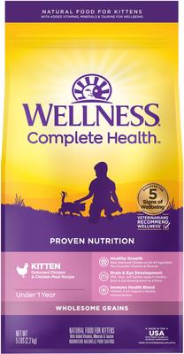 Complete Health Kitten Deboned Chicken, Chicken Meal & Rice Dry Cat Food, 5-lb bag