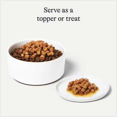 Savory Toppers Chicken Recipe in Gravy Grain-Free Dog Food Topper, 3-oz pouches, case of 24