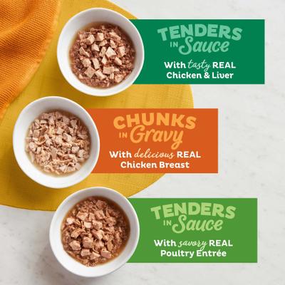 Poultry Selects Variety Pack Wet Cat Food, 2.75-oz cup, case of 24