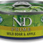 N&D Prime Boar & Apple Grain-Free Wet Cat Food, 2.46-oz can, case of 24
