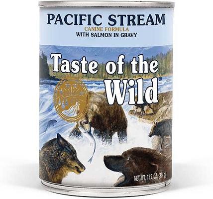 Bundle: Taste of the Wild Ancient Stream with Ancient Grains Dry Food + Pacific Stream Grain-Free Canned Dog Food