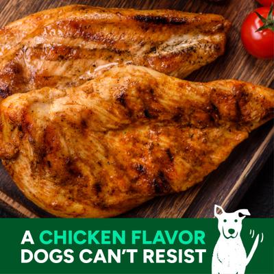 Wag More Bark Less K.C. Style BBQ Chicken Recipe Grain-Free Jerky Dog Treats, 10-oz bag