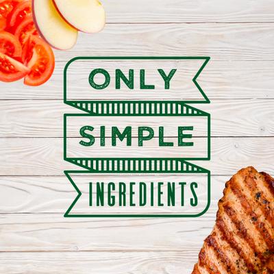 Premios para perros con cecina sin cereales, estilo Kansas City, con pollo a la barbacoa, bolsa de 283 g